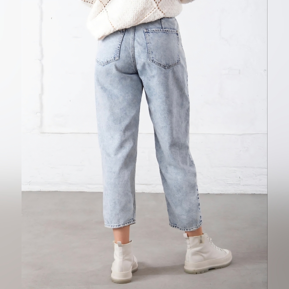 Naf Naf High Rise Slouchy Mom Jeans Size 8 - Picture 2 of 8